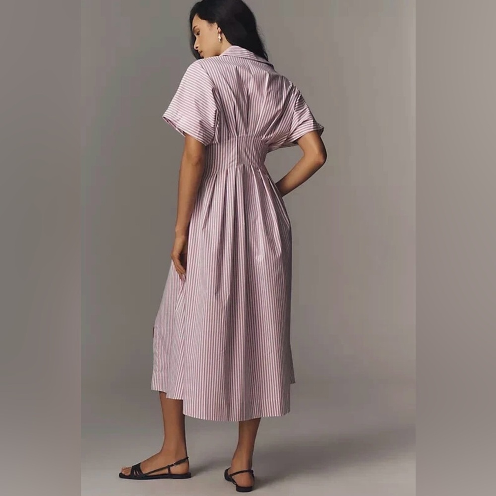 Anthropologie The Tobie Shirt Dress by Exquise - Picture 8 of 14